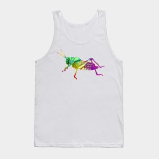 Colorful Grasshopper Tank Top